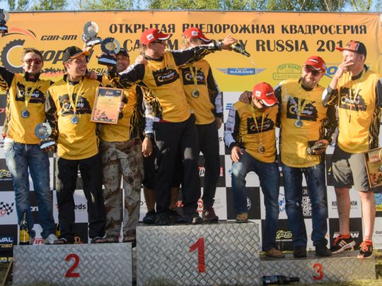 105 спортсменов из России и Казахстана приняли участие во втором этапе открытой внедорожной квадросерии Can-Am Trophy Russia в Нижегородской области