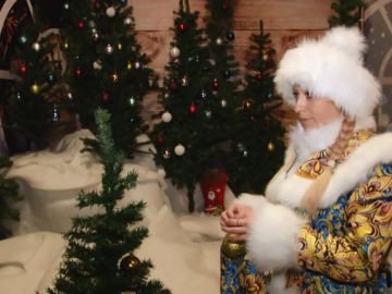 Снегурочка проверила резиденцию Деда Мороза в Нижнем Новгороде