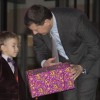 Триста детей из социально-незащищенных семей получили подарки от главы города Олега Сорокина