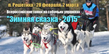 V Всероссийские гонки на собачьих упряжках «Зимняя сказка» пройдут в Нижегородской области