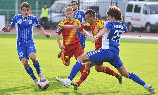 Нижегородская «Волга» уступила тульскому «Арсеналу» в очередном матче ФНЛ