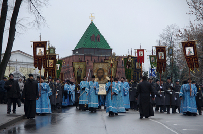 4 ноября в 12 часов от Михайло-Архангельского собора в Нижегородском Кремле начнется традиционный крестный ход в память о народном ополчении