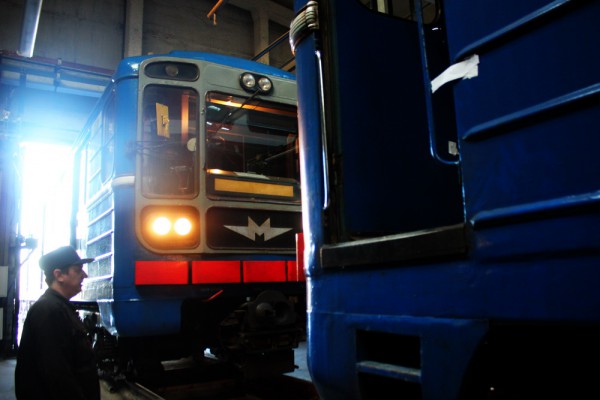 Первая партия вагонов нижегородского метро отправилась на капитальный ремонт