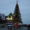 Главная ель Нижнего Новгорода зажглась на площади Минина и Пожарского