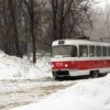 Трамвай сошел с рельсов в центре Нижнего Новгорода