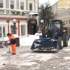 В Нижегородском районе начали вывозить снег силами областных организаций