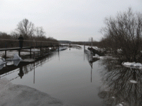 Два моста остаются подтопленными в Нижегородской области