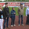 В перерыве матча «Волга - Енисей» на стадионе награждали лучших спортивных журналистов Нижнего Новгорода, освещавших выступления волжан