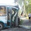 Пять человек пострадали в результате наезда автобуса на столб в Нижнем Новгороде.