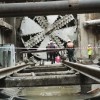 Тоннелепроходческий комплекс завершает работы по проходу первого тоннеля метро «Стрелка»