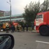 На улице Ларина загорелась ГАЗель после столкновения с бензовозом