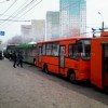 Массовое ДТП на проспекте Гагарина: столкнулись грузовик, маршрутка, социальный автобус и троллейбус