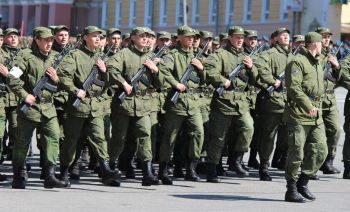 Репетиция парада Победы прошла в Нижнем Новгороде