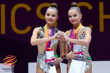 Нижегородские гимнастки Дина и Арина Аверины завоевали 6 золотых медалей на чемпионате Европы