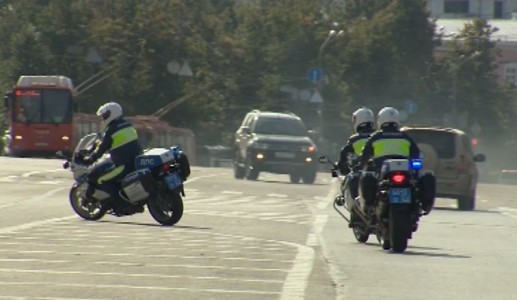 Фиксировать нарушения правил дорожного движения полицейские Нижнего Новгорода отныне могут, не слезая с мотоциклов