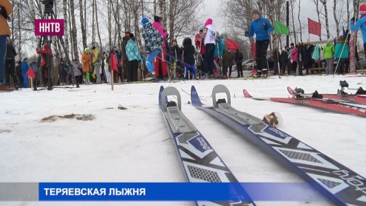 В Богородском районе прошли соревнования «Теряевская лыжня» 