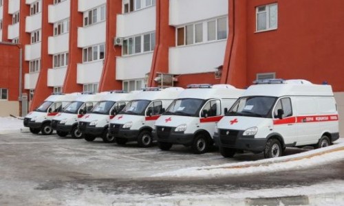 12 новых машин «скорой помощи» пополнили автопарк больниц Нижегородской области