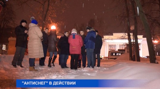 Около 90% заявок на уборку снега касаются дворовых территорий Нижнего Новгорода