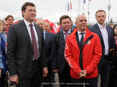 Глава Нижегородской области Глеб Никитин поздравил жителей региона с прибытием кубка FIFA в Нижний Новгород