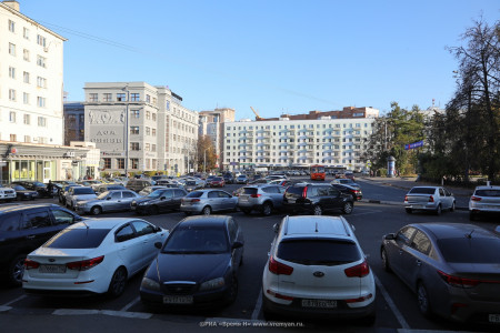 Парковку ограничат на нескольких улицах Нижнего Новгорода в январе