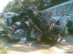 Автобус с 48 пассажирами попал в аварию в Нижегородской области