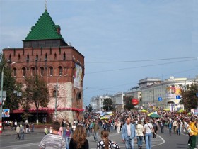 150 тысяч нижегородцев пришли на День города