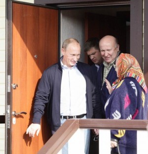 Путин прибыл в Верхнюю Верею