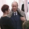 Нижегородские погорельцы связали для Путина свитер