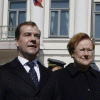 Медведев встретился с президентом Финляндии