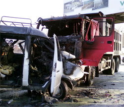 В Балахне пассажирская ГАЗель столкнулась с грузовиком