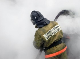 Пожар произошел в одном из домов на ул. Рокоссовского