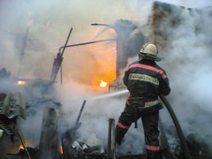 В Нижегородской области при крупном пожаре погибли 4 человека