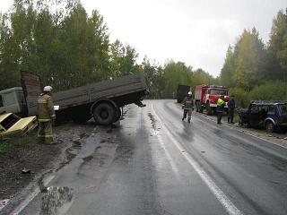 Крупная авария произошла в Нижегородской области