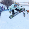 День сноуборда отметили в Нижнем Новгороде