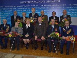 В Нижегородском кремле чествовали ветеранов Великой Отечественной войны, участников битвы под Москвой