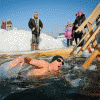 На Пермяковском озере прошел традиционный фестиваль закаливания «Русская удаль»