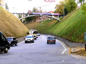 Движение по Зеленскому съезду по-прежнему ограничено из-за ремонтных работ