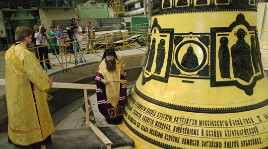 Прибытие колокола «Соборный» из Санкт-Петербурга в Нижний Новгород откладывается