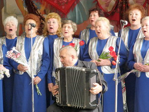 Творческий конкурс для тех, кому за восемьдесят, прошел сегодня в доме-интернате «Зеленый город»