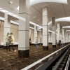 Строительство станции метро «Горьковской» подходит к своему завершению