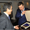 Глава города Олег Сорокин сегодня встретился с чрезвычайным и полномочным послом Японии в России господином Тикахито Харада