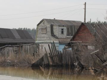 12 домов затопило в Ичалках в Нижегородской области