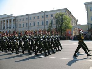 Более тысячи военных и двадцать одна единица техники будут задействованы в параде Победы на 9 мая в Нижнем