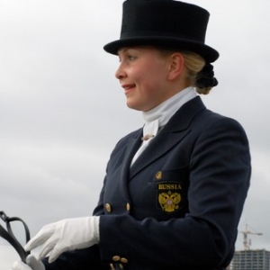 Нижегородская всадница Александра Корелова стала победительницей этапа Кубка мира по конной выездке