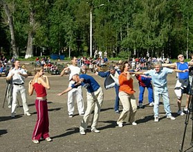 Зарядка для нижегородцев по воскресеньям