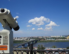 Появился второй в городе туристический телескоп