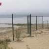 Забор вдоль Горьковского моря