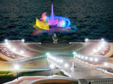 Цветозвуковой фонтан могут установить перед Чкаловской лестницей в Нижнем Новгороде