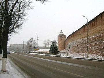 Зима вернулась в Нижний Новгород