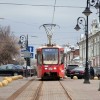 По улице Рождественской снова начал ходить трамвай №11